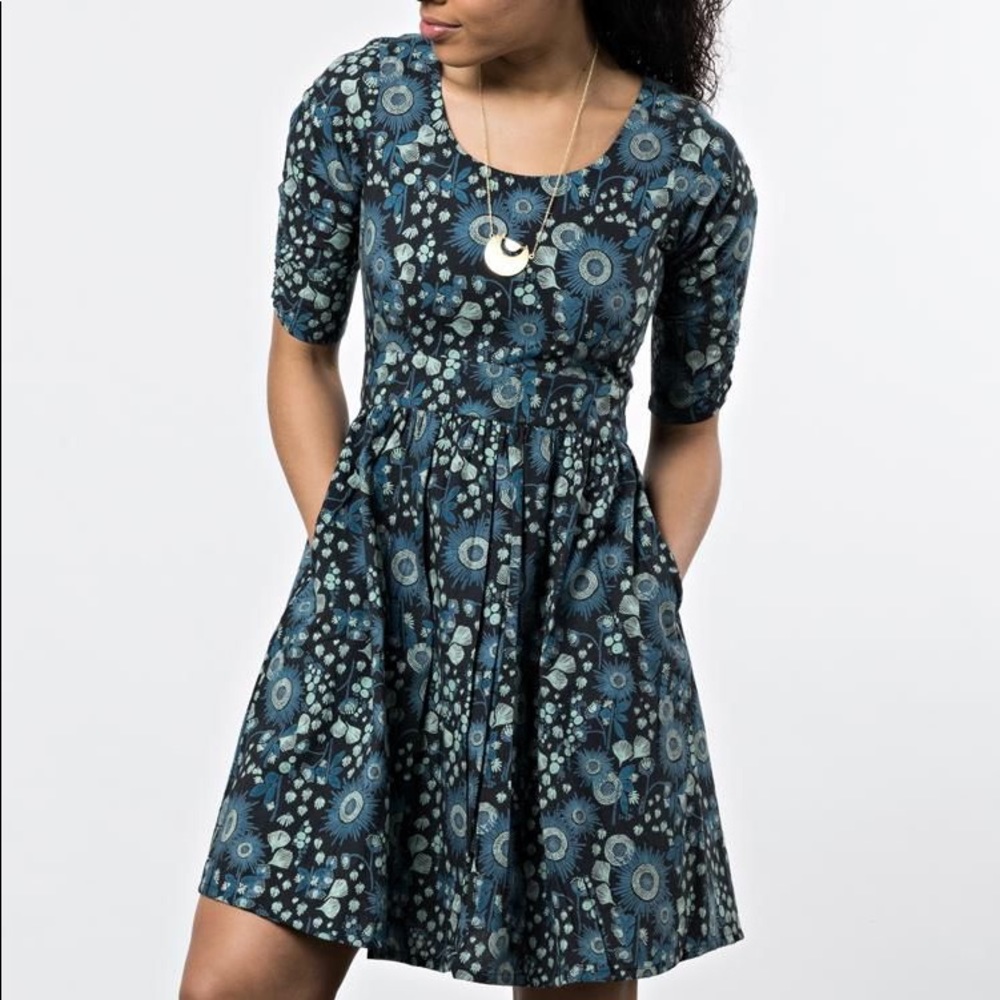 Mata Traders Serephina Dress Slate Blue
